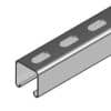 Strut slotted 6m 41x41x2.5mm galvabond BURB1000TG