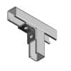 Bracket 90d angle fitting 2 hole hdg BURB1026H
