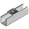 Flat plate fitting to suit 12mm bolt hdg BURB1064H
