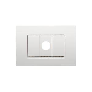 Grid & cover modena 1g 30ser mech white CLIM8031VHWE