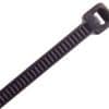 Cable tie 250 x 4.8 x 1.4mm black 100pk CABCT250BK
