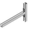 Bracket cantilever unsupported 600mm hdg BURCL600H