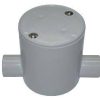 Junction box deep pvc 20mm 2 way 10 box CABDJB2-20