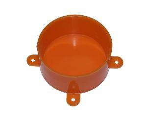 Disposable lid pvc orange 20 box CABDLO