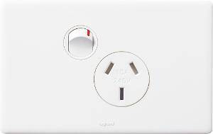 Excel e-ded 10a 1g gpo white LEGED787WE