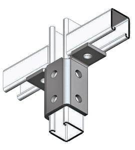 Wing fitting four hole double hdg EZYE2346H