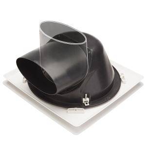 Square ceiling grille to suit 150mm in-l FANRCG150SQWH