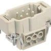 Harting han insert male 6 pin +e 16a siz HAR09330062601
