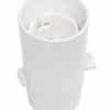 HPM 310/10WE Switched Lamp Holder 10mm Thread White