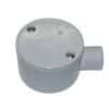 Junction box shallow 20mm 1 way 10 box CABJB1-20