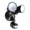 20w led dbl spot wall light bl w/sensor LEDRCH20CCT3P-04