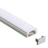 Extrusion low profile 8mm aluminium 2m LEDREXS082-23
