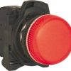 Pilot light comp plas red led 24vac/dc NHPD7PP4PN3RHS