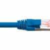 Cat6a shielded blue patch lead 10m CABPLC6ABL10
