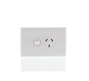 Single gpo 10a 250v RVLP1H