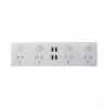 Trader PU4X4 Puma 4 Sockets Double Pole X 4 Usb S Integrated