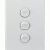 Trader PUSWV3G Puma Switch Vertical 3 Gang 10AX/16A 250V~