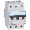 Legrand 403546, TX3 - MCB 6000 - Thermal magnetic circuit breaker - C curve - prong/fork type supply busbar - 3P - 230/400V a.c. - 20A - 3 module