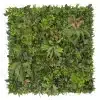 100x100cm Artificial Hedge Tile - Tropical Bliss
