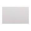 Clipsal Z4060VX-ZW Saturn Zen Series Grid Plate & Surround, Blank, Flush, Vertical/Horizontal, Zen White