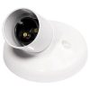 HPM 360/W1WE Angle Batten Holder, Adjustable, Weatherproof, IP33, 250V, 4 Terminal, White Electric