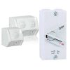 IPD IPM353 Weatherproof Isolator, 3 Pole, 35A, 415V, Padlockable, IP66, Compact Design, Earth & Neutral Terminals, 89mm x 82mm x 136mm, Grey