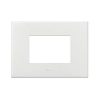 Legrand 575010 Arteor Coverplate, Square 3 Module Horizontal, Durable Polycarbonate, 127mm x 92mm x 7.7mm, Compatible with Arteor International Switch, White