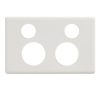 Legrand ED777PLWE, Excel Life 10A Double Powerpoint with Integrated USB Type A+C Chargers Matt White